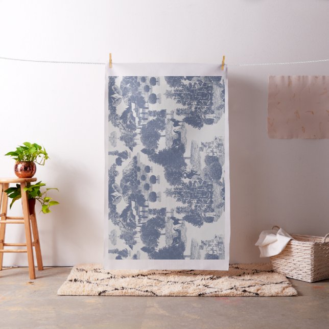 Tecido Blue Christmas Winter Wonderland 30" (In Situ)