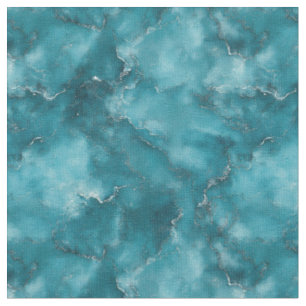 Tecido Blue Cloudy Marble