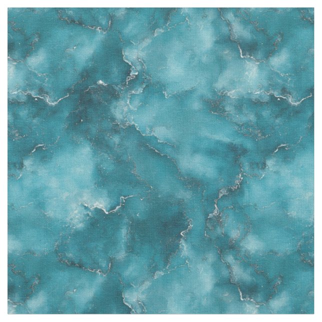 Tecido Blue Cloudy Marble (Detalhe)
