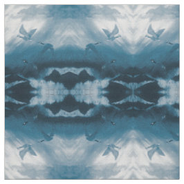 Tecido Blue Geese