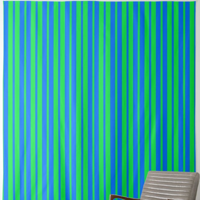 Tecido Blue Green Stylish Stripes Pattern Design  (Criador carregado)