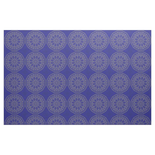 Tecido Blue Mandala (Fat Quarter)