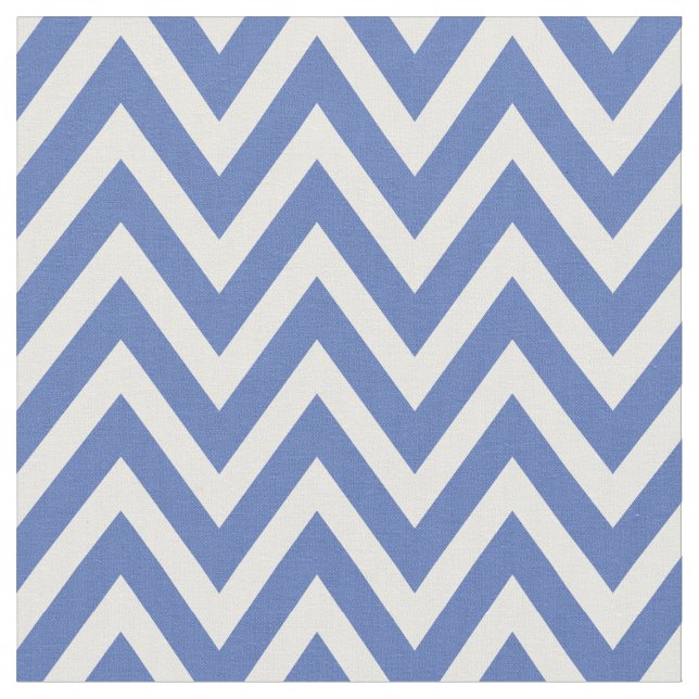 Tecido Blue Modern Chevron Stripes (Detalhe)