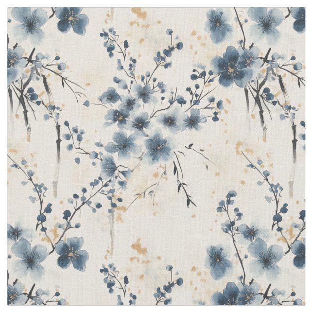 Tecido Blue Wisteria (Detalhe)