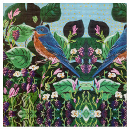 Tecido Bluebird Berry