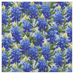 Tecido Bluebonnet de Estilo Pintado