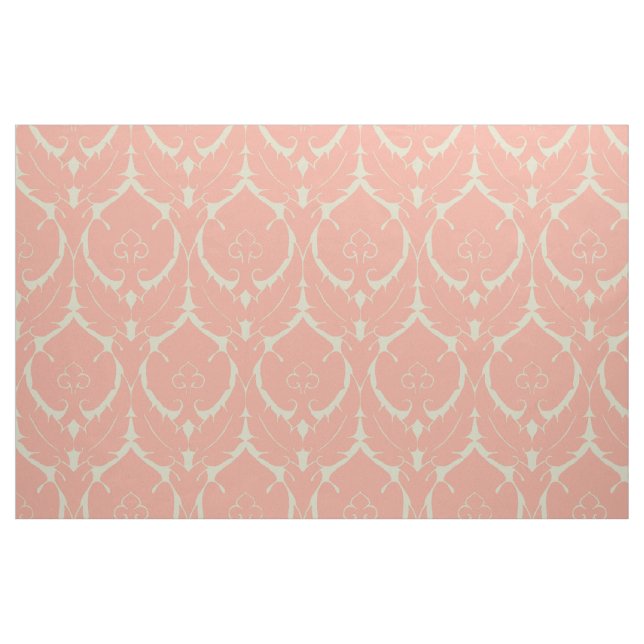 Tecido Blush e Ivory Simple Renaissance Damask (Fat Quarter)