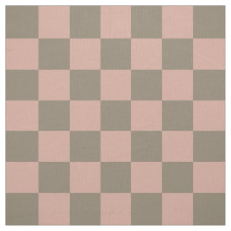 Tecido Blush Neutral Checkerboard - Premium Pima Cotton