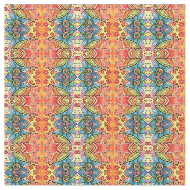 Tecido boémio do estilo (Detalhe)