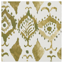 Tecido Boho Dourado Ornamental ZYGOTIC