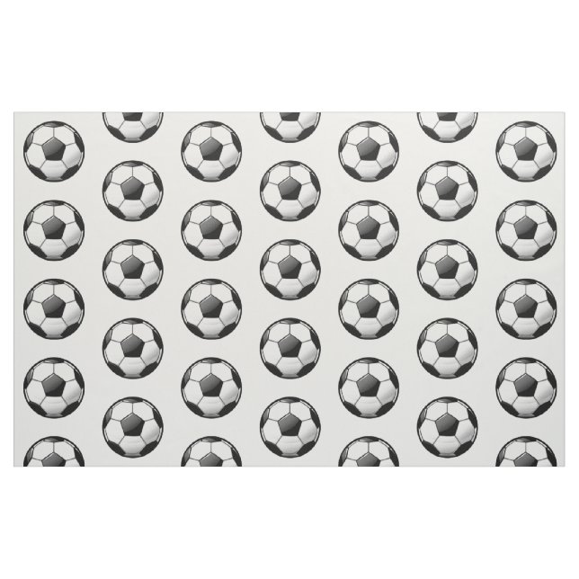 Tecido Bola de futebol redonda lustrosa (Fat Quarter)