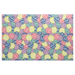 Tecido Bolas Coloridas de Yarn