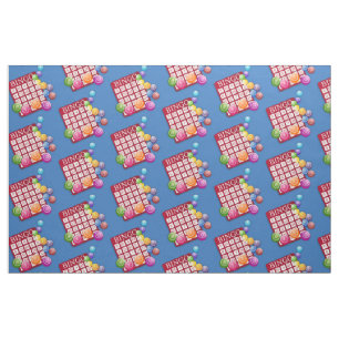 Tecido Bolas do Bingo do cartão do Bingo