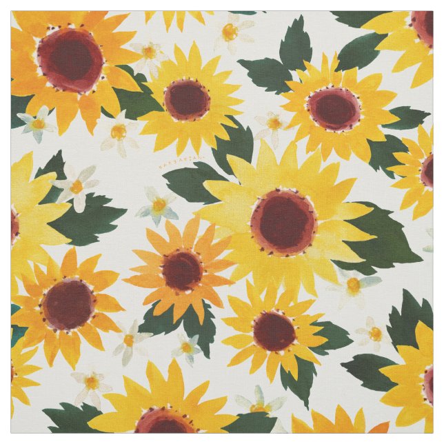 Tecido Bold AF Bold Happy Sunflower (Modelo)