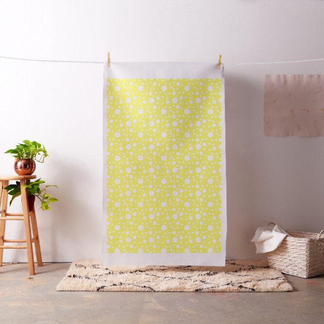 Tecido Bolinhas amarelas (In Situ)