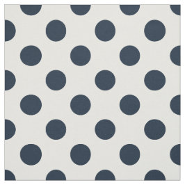 Tecido Bolinhas azuis marinhos escuras