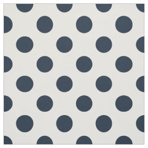 Tecido Bolinhas azuis marinhos escuras