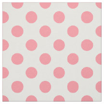 Bolinhas brancas e de coral