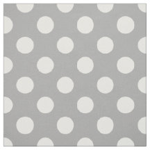 Bolinhas brancas sobre cinzas