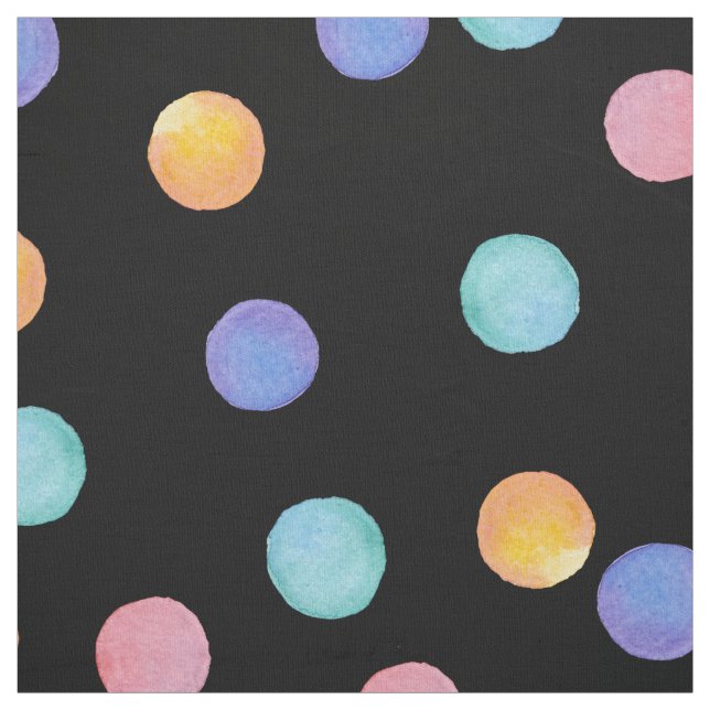 Tecido Bolinhas de Aquarela (Modelo)