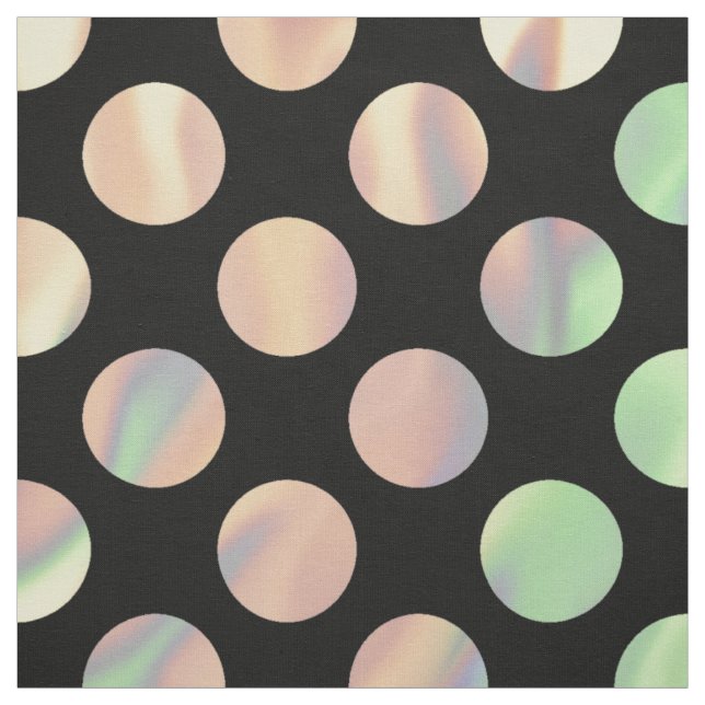 Tecido bolinhas Iridescentes de Pastel (Modelo)