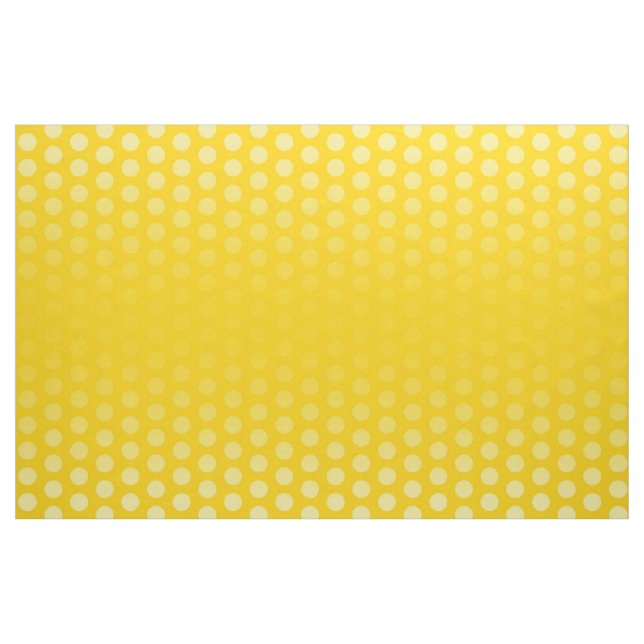 Tecido Bolinhas Padrão amarelo + suas ideias (Jarda)