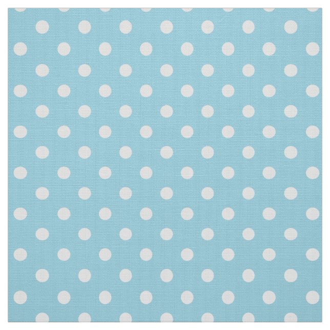 Tecido bolinhas Photo Blue (Modelo)