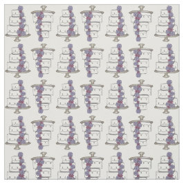 Tecido Bolo Casado Bolos Bridal Noivado Amor Roxo