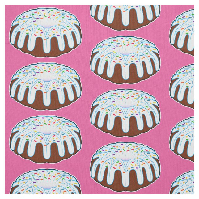 Tecido Bolos de Bundt (Modelo)