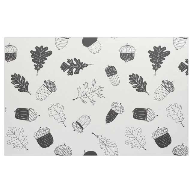 Tecido Bolotas e folhas (Fat Quarter)