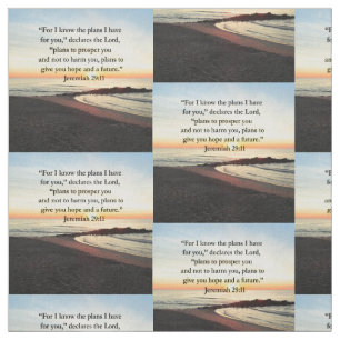 TECIDO BOM JEREMIAH FOTO DO SOL 29:11