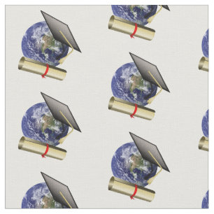 Tecido Boné/Diploma de Formando de classe mundial