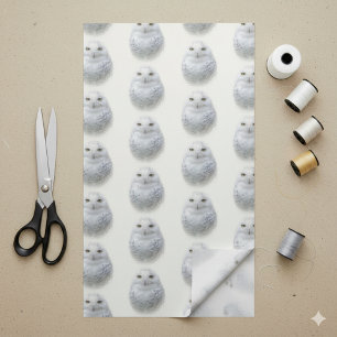 Tecido Bonita, Dreamy e Serene Snowy Owl