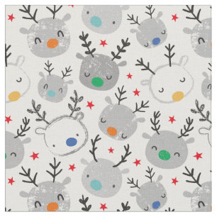 Tecido Bonita Reindeer de Natal