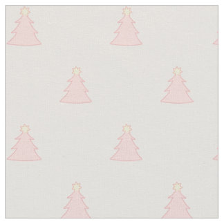 Tecido Bonito e bonito Natal Rosa