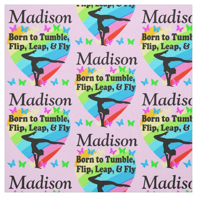 Tecido BONITO PERSONALIZADO GYMNAST DE TINTA DE TI (Modelo)