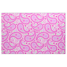 Bonito Pink Paisley Love Hearts