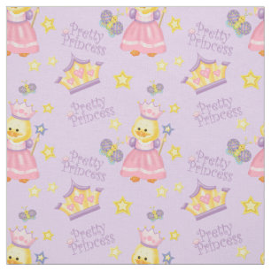 Tecido Bonito Princesa Ducking