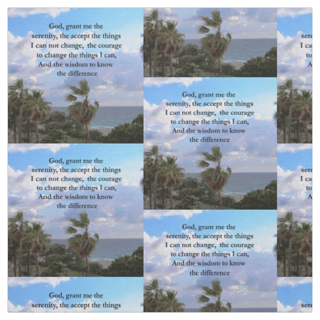 TECIDO BONITO SERENITY REYER PALM TREE PHOTO DESIGN (Modelo)