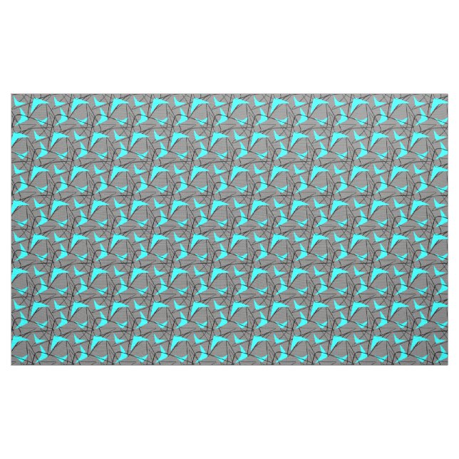 Tecido boomerang do meio século (Jarda)