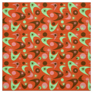Tecido Boomerangs Retro