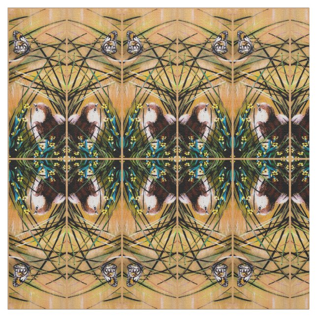 Tecido Borboleta e Cauda (Modelo)