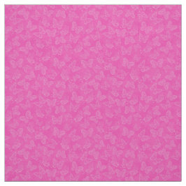 Tecido Borboleta Floral Natural Rosa Moderna de Luxo