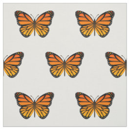 Tecido Borboleta Monarca
