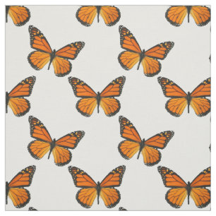 Tecido Borboleta Monarca