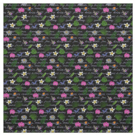 Tecido Borboleta Tropical Natural de Luxo Moderna