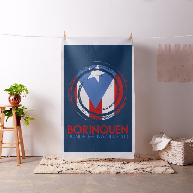 Tecido Borinquen: Bandeira de Puerto Rico (In Situ)