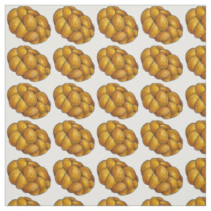 Tecido Braided Challah Bread Loaf Loaves Holiday