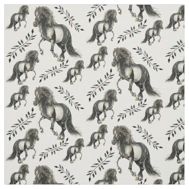 Tecido Brana e Folha (Modelo)