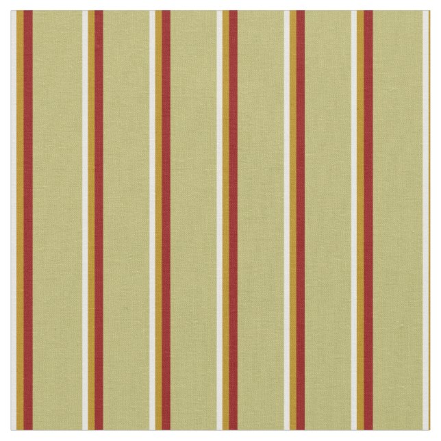 Tecido Branco, Dourado Escuro, Vermelho Escuro e Khaki Es (Detalhe)